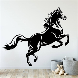 Stor vacker häst - wallstickers till flickrummet
