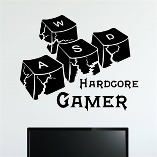 Hardcore Gamer  - Wallstickers