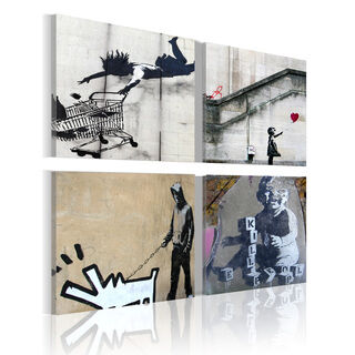 Tavla - Banksy - fyra orginal idéer