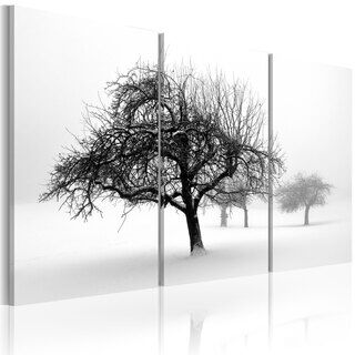 Tavla - Trees submerged in white