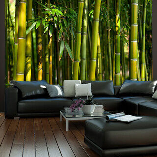 Fototapet - Asiatisk bambuskog