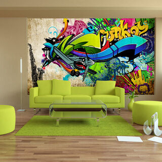 Fototapet - Funky - graffiti