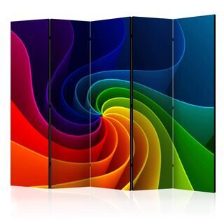 Rumsavdelare - Colorful Pinwheel II [Room Dividers]