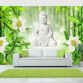 Fototapet - Buddha and nature