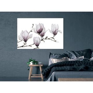 Tavla - Painted Magnolias (1 Part) Wide