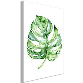 Tavla - Watercolor Monstera (1 Part) Vertical