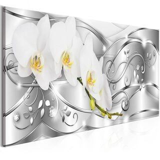 Tavla - Flowering (1 Part) Narrow Silver