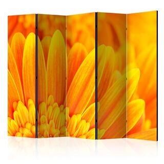 Rumsavdelare - Yellow gerbera daisies II [Room Dividers]