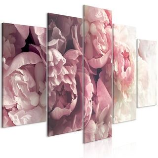 Tavla - Vintage Peonies (5 Parts) Wide