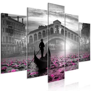 Tavla - Magic Venice (5 Parts) Wide Grey