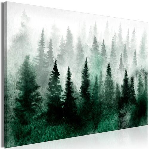 Tavla - Scandinavian Foggy Forest (1 Part) Wide