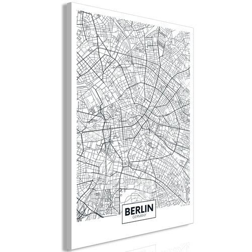 Tavla - Map of Berlin (1 Part) Vertical