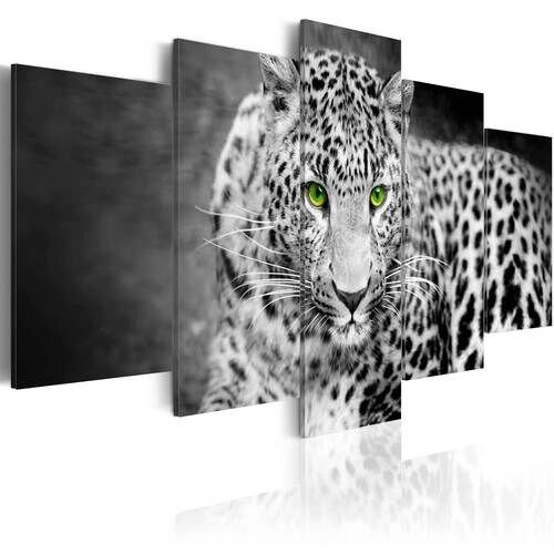 Tavla - Leopard - black&white