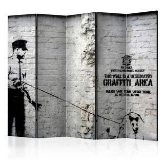 Rumsavdelare - Banksy - Graffiti Area II [Room Dividers]