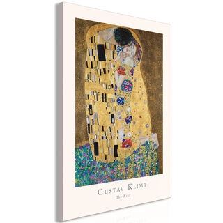 Tavla - Gustav Klimt - The Kiss (1 Part) Vertical