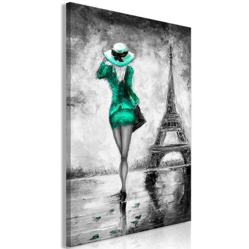 Tavla - Parisian Woman (1 Part) Vertical Green