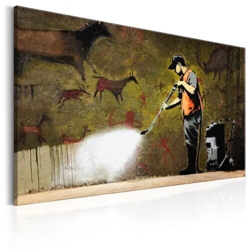 Tavla - Cave Painting by Banksy