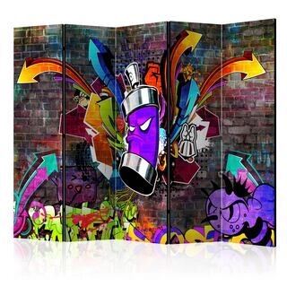 Rumsavdelare - Graffiti: Colourful attack II [Room Dividers]