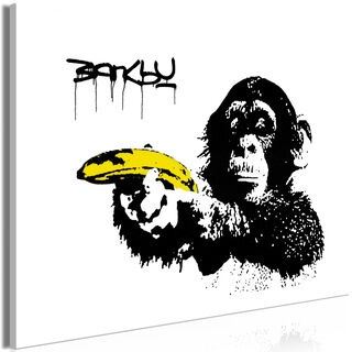 Tavla - Banksy: Monkey with Banana (1 Part) Wide