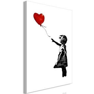 Tavla - Banksy: Girl with Balloon (1 Part) Vertical