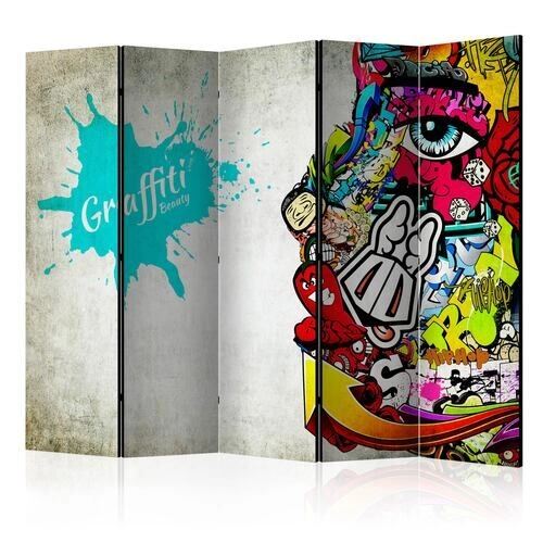 Rumsavdelare - Graffiti beauty II [Room Dividers]