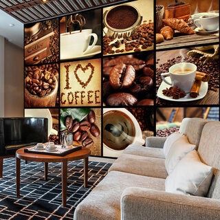 Fototapet - Coffee - Collage