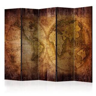 Rumsavdelare - World on old map II [Room Dividers]