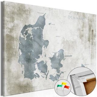 Anslagstavla - Scandinavian Blue [Cork Map]