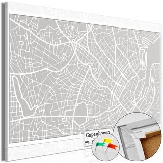 Anslagstavla - Capital of Denmark [Cork Map]