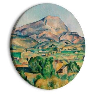 Rund tavla - Mont Sainte-Victoire (Paul Cézanne)