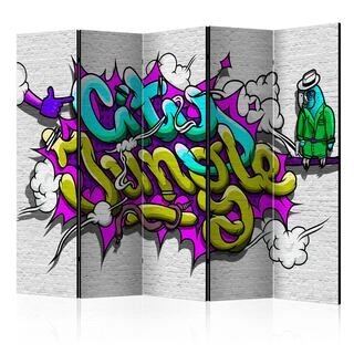 Rumsavdelare - City Jungle - graffiti II [Room Dividers]