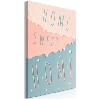 Tavla - Inscriptions: Home Sweet Home (1 Part) Vertical