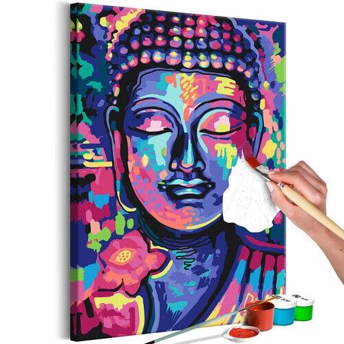 Gör-det-själv målningar - Buddha\'s Crazy Colors