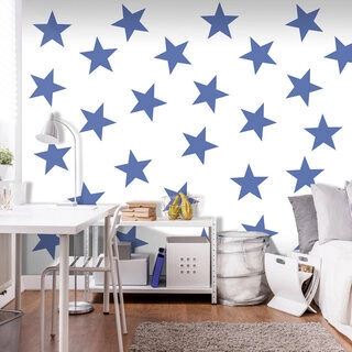 Fototapet - Blue Star