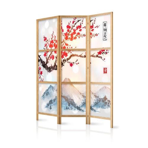 Japansk rumsavdelare - Japanese Style: Fuji Mountain [Room Dividers]