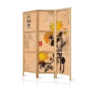 Japansk rumsavdelare - Japanese Style: Chrysanthemums [Room Dividers]