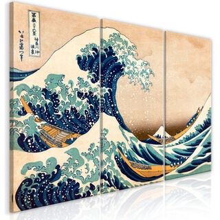 Tavla - The Great Wave off Kanagawa (3 Parts)