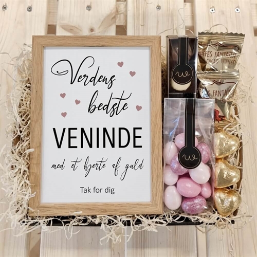 Presentkorg Kom ihåg att le & var glad