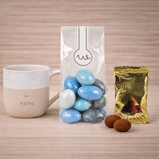 Lille gav med Blå Studenter flagga