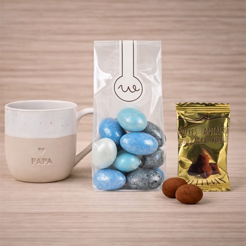 Lille gav med Blå Studenter flagga