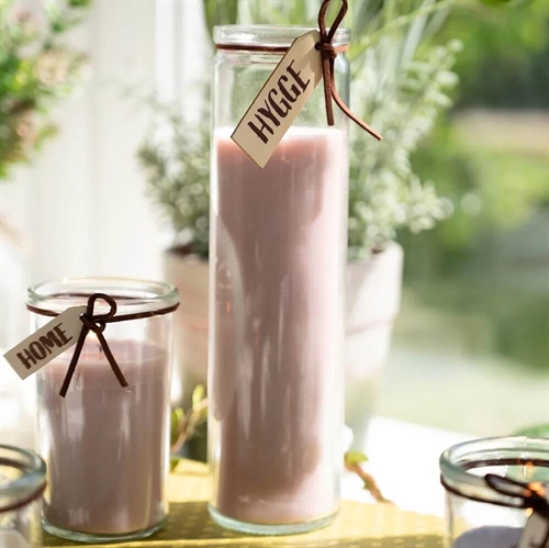 Ljusset i glas - Rosa