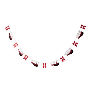 Röd studentgirlang