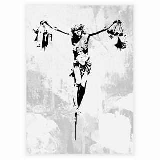Poster - Jesus av Banksy