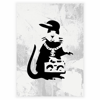 Poster - Undergroundrap av Banksy