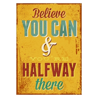 Poster - Believe you can