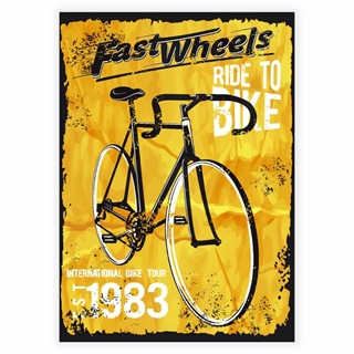 Poster - Ride to bike