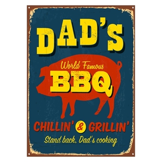 Poster - Dads world famous bbq