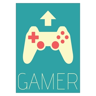 Poster - Video gamer