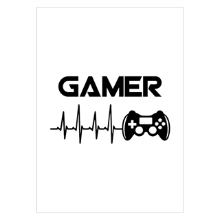 Poster - Gamer Heartbeat