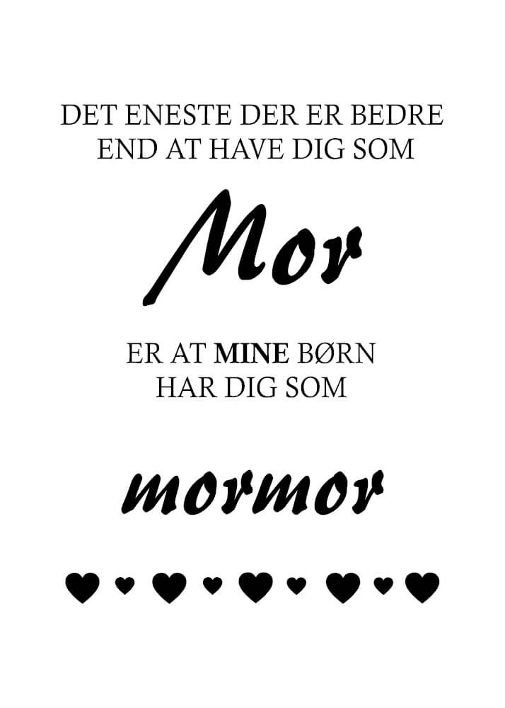 Poster - Mamma och mormor/farmor